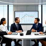 ESG Investment Meeting**

"A diverse group of professionals, fully clothed in appropriate business attire, are gathered around a table in a modern office discussing ESG investments, charts and graphs displayed on a screen in the background, safe for work, appropriate content, professional setting, perfect anatomy, correct proportions, well-formed hands, family-friendly."

**