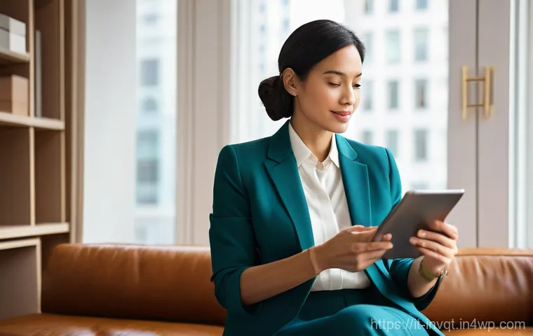 리스크 성향 분석 후 투자 결정을 돕는 방법 - **Prompt 1: Navigating Emotional Investment**
    A diverse individual, perhaps a woman in her late ...